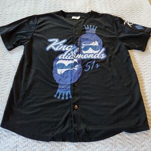 King of Diamonds Black Kids Shirt